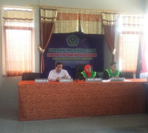 Dekan FITK membuka Sidang 
